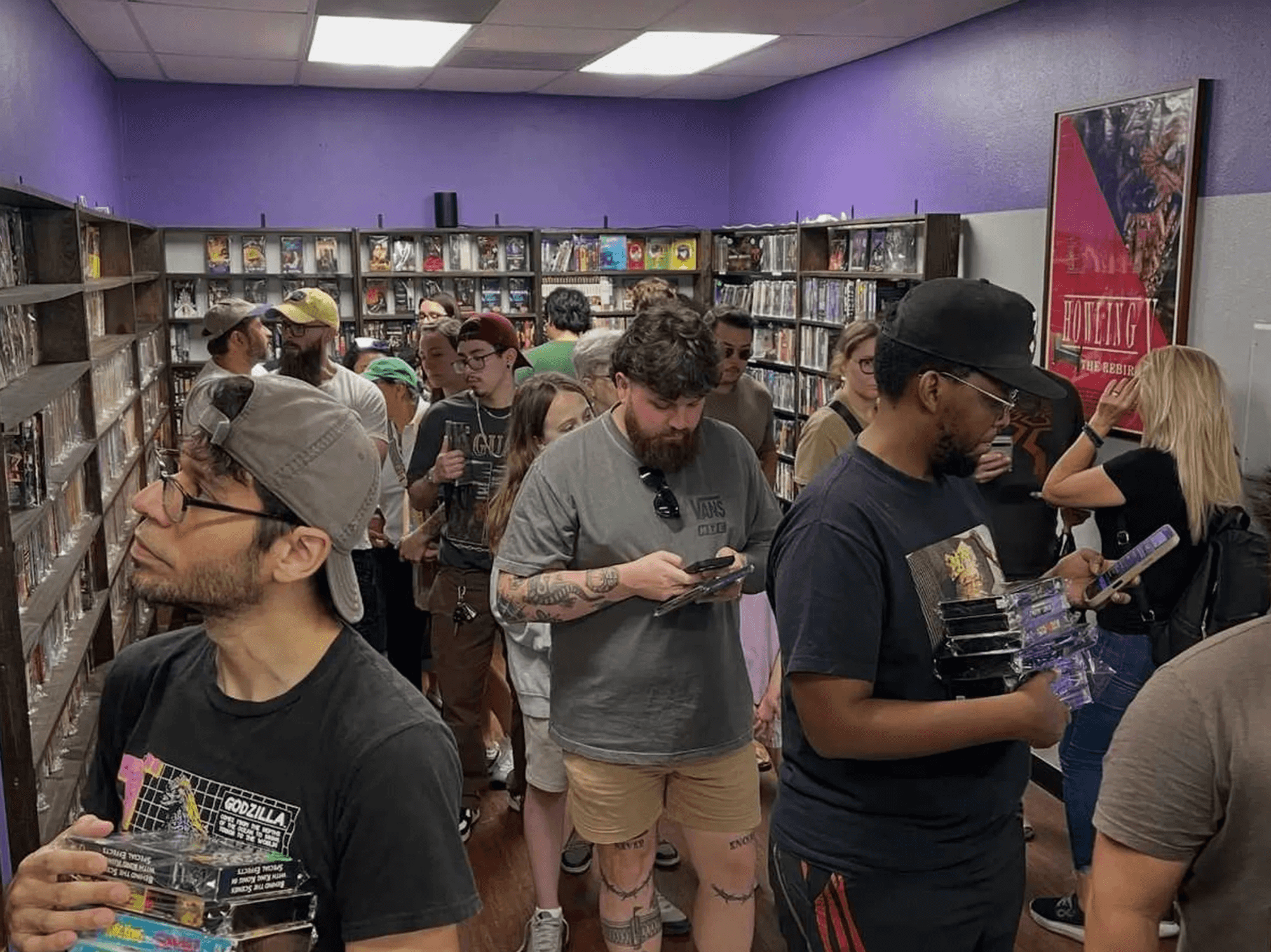 Austin Video Store interior