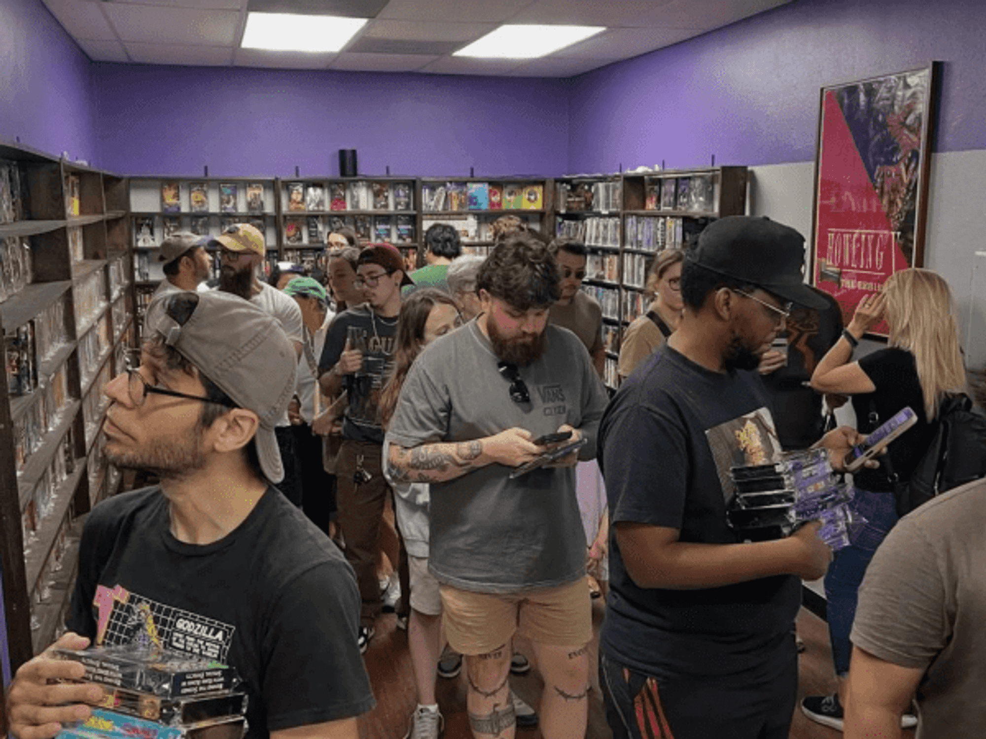 Austin Video Store interior