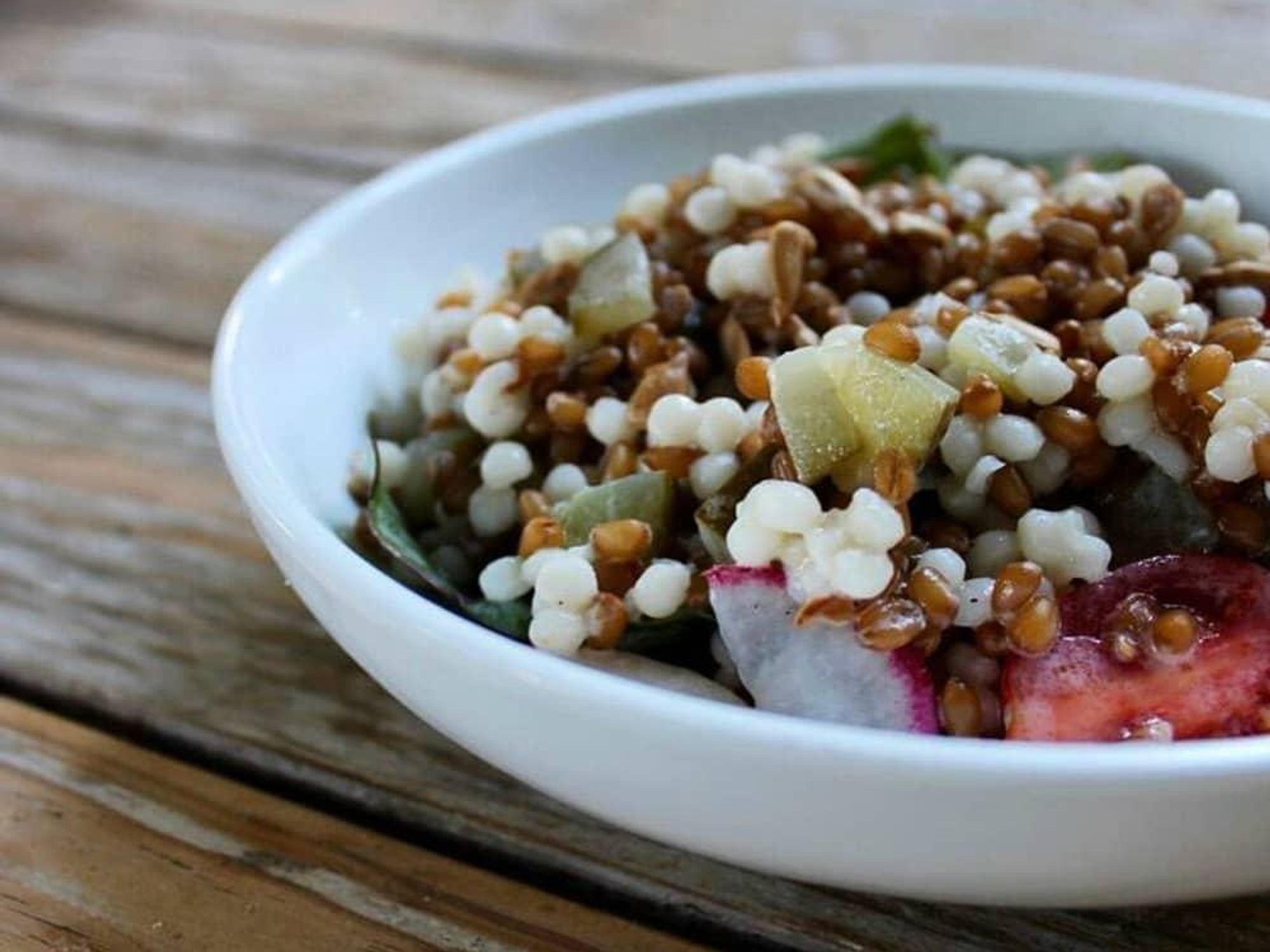 Aviary Wine & Kitchen ATX grain salad