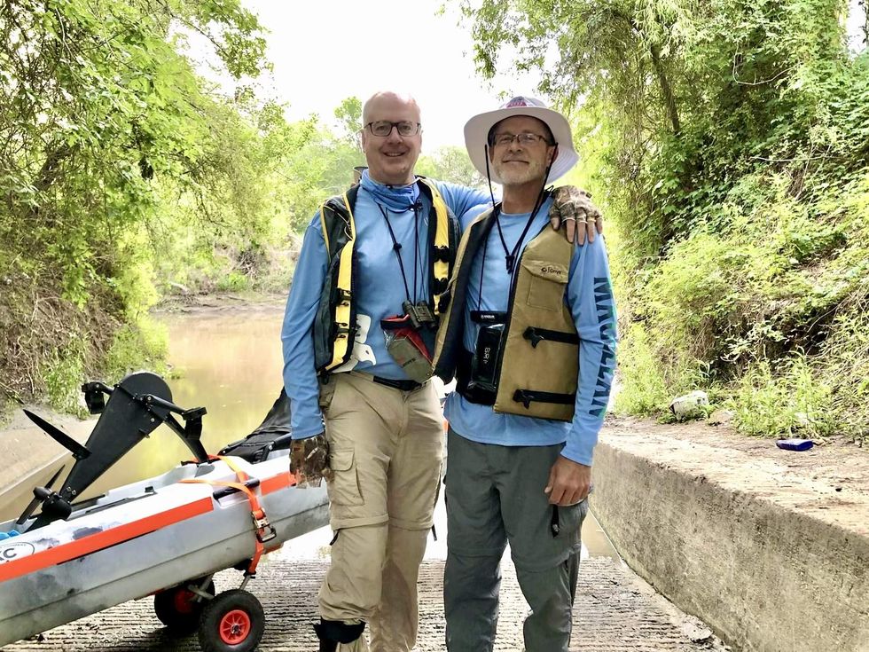 Avrel Seale Austin author with Wade Walker