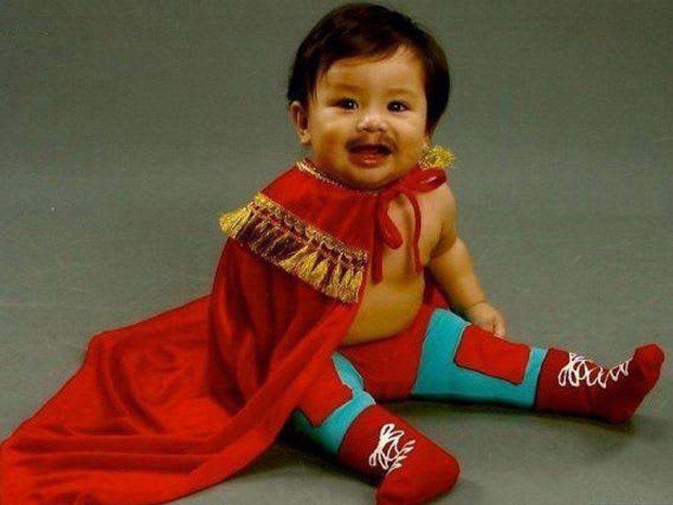 Baby nacho libre costume