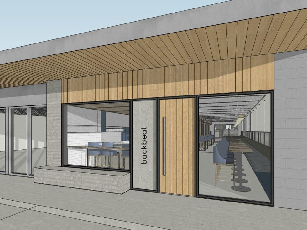 Backbeat bar South Lamar front rendering December 2015