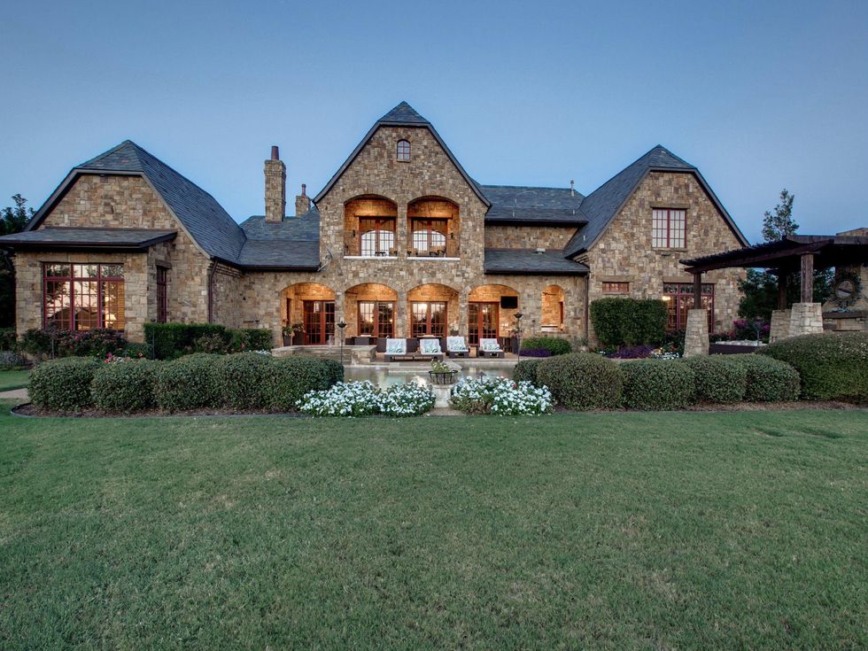 Backyard at 1724 Wisteria Way in Westlake