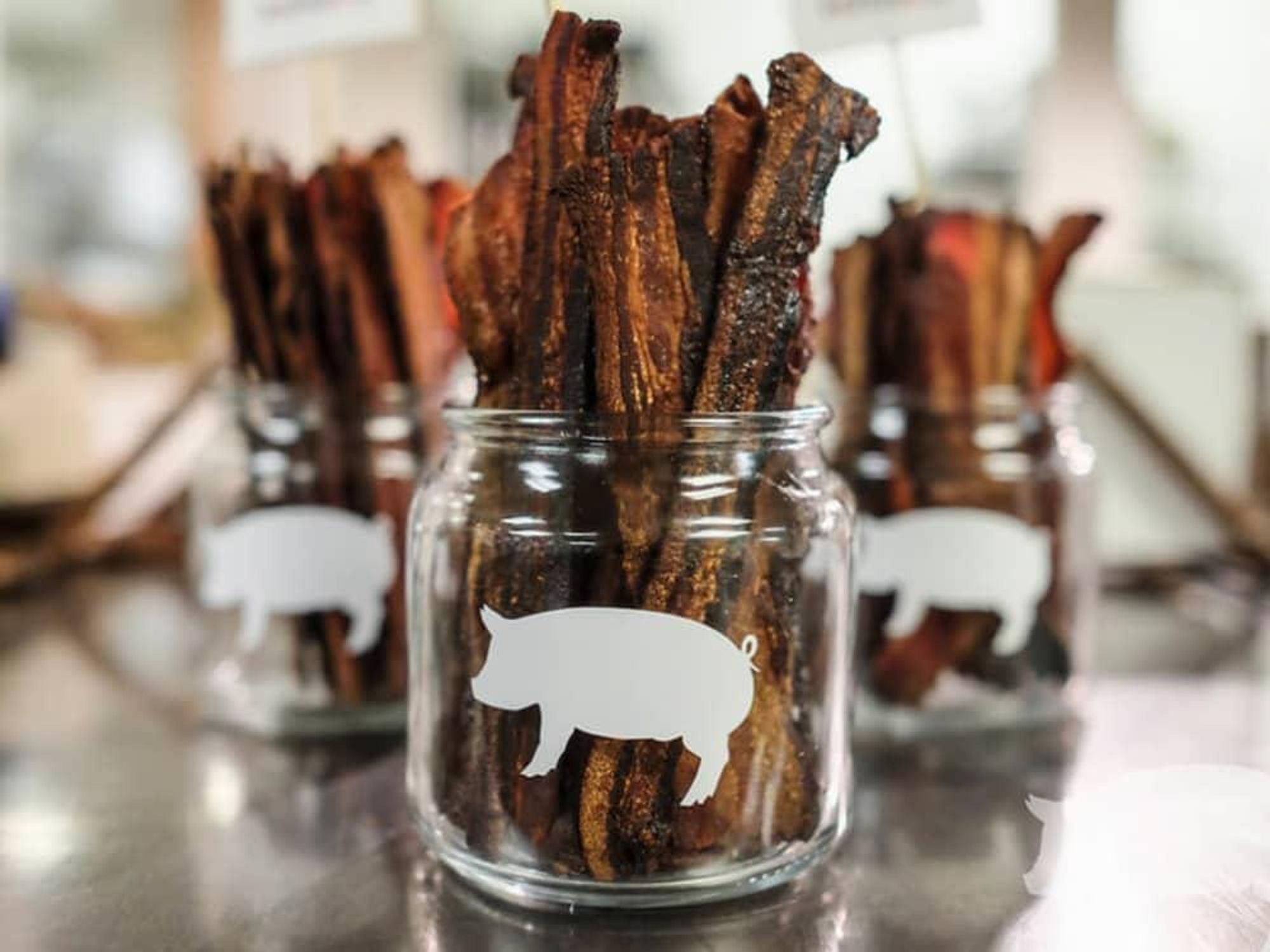 Bacon hog roast Cochon 555 Austin