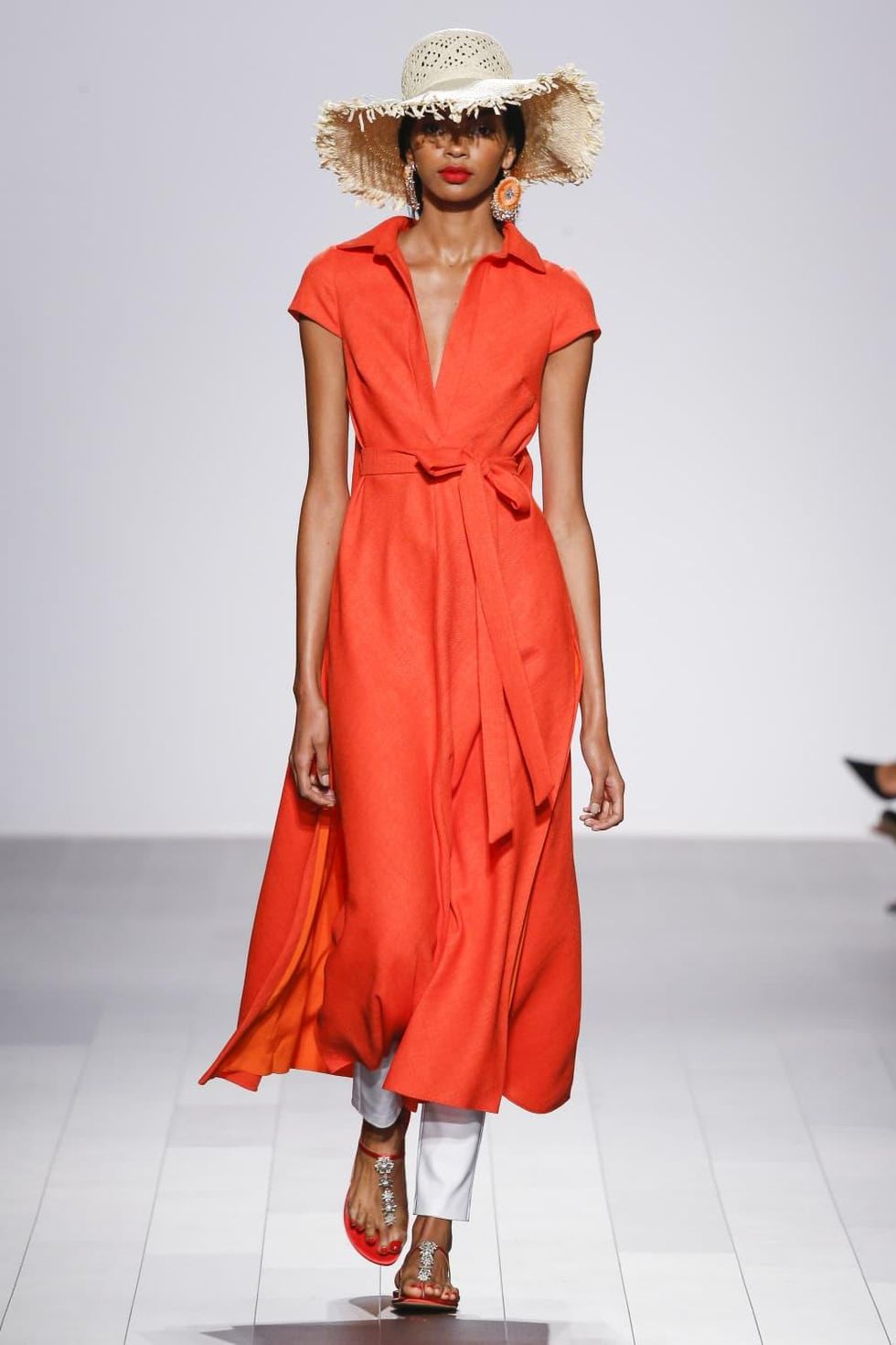 Badgley Mischka spring 2018 look 2