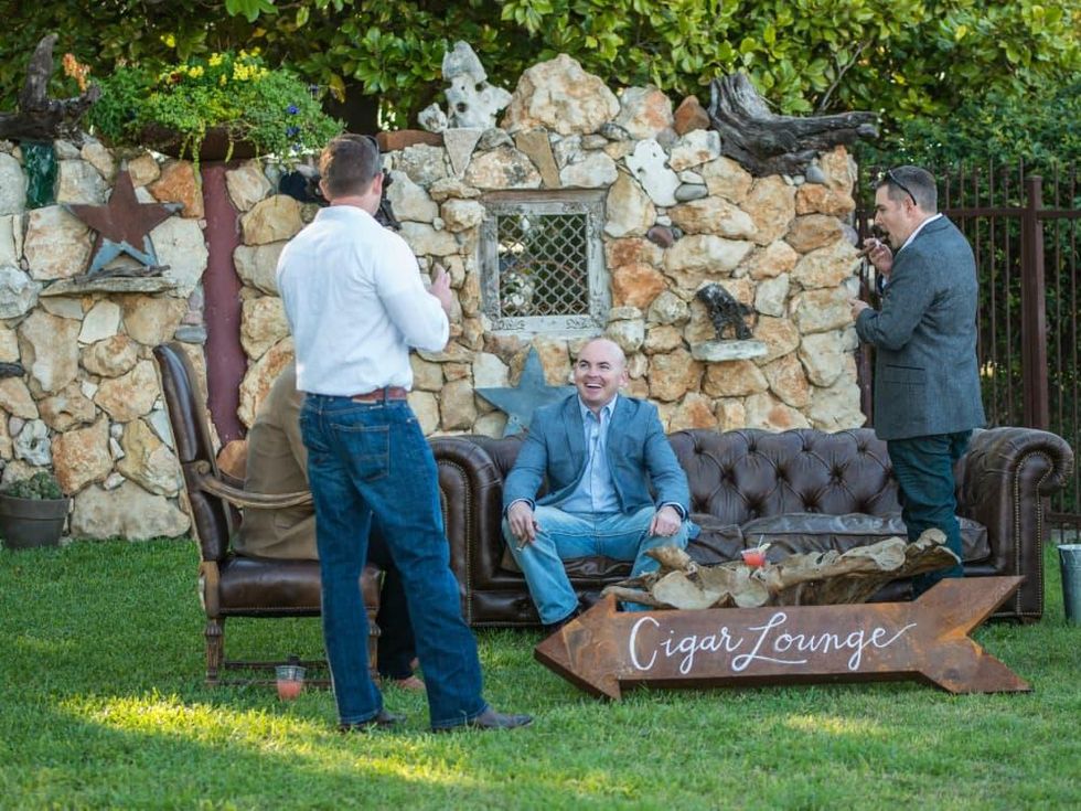 Bandana Ball April 2016 Ronald McDonald House Charities of Central Texas cigar lounge