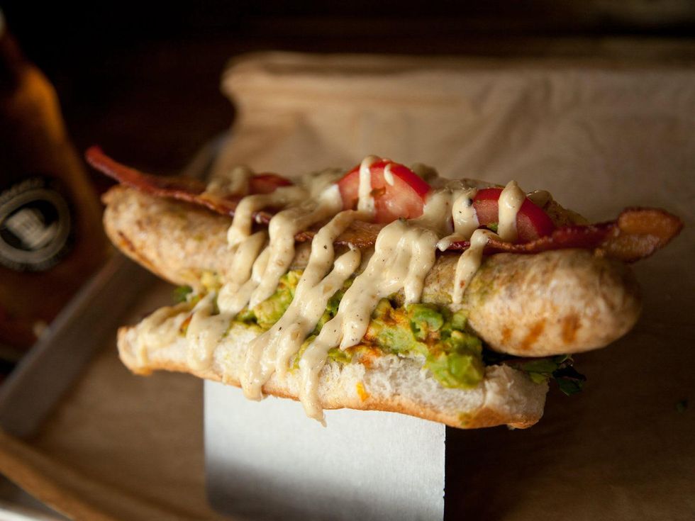 Banger's turkey bacon avocado sausage