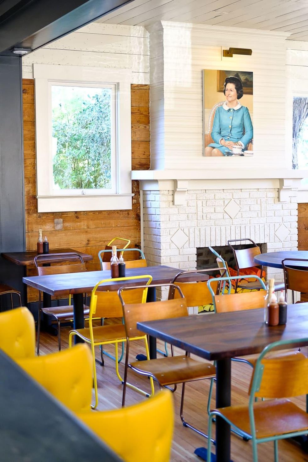 Bar Peached fireplace