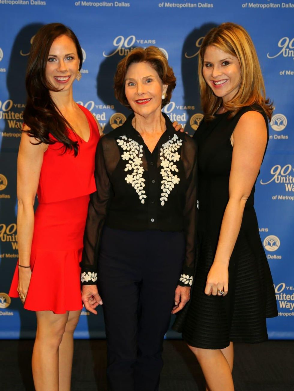 Barbara Bush, Laura Bush, Jenna Bush Hager, Unite Forever Gala