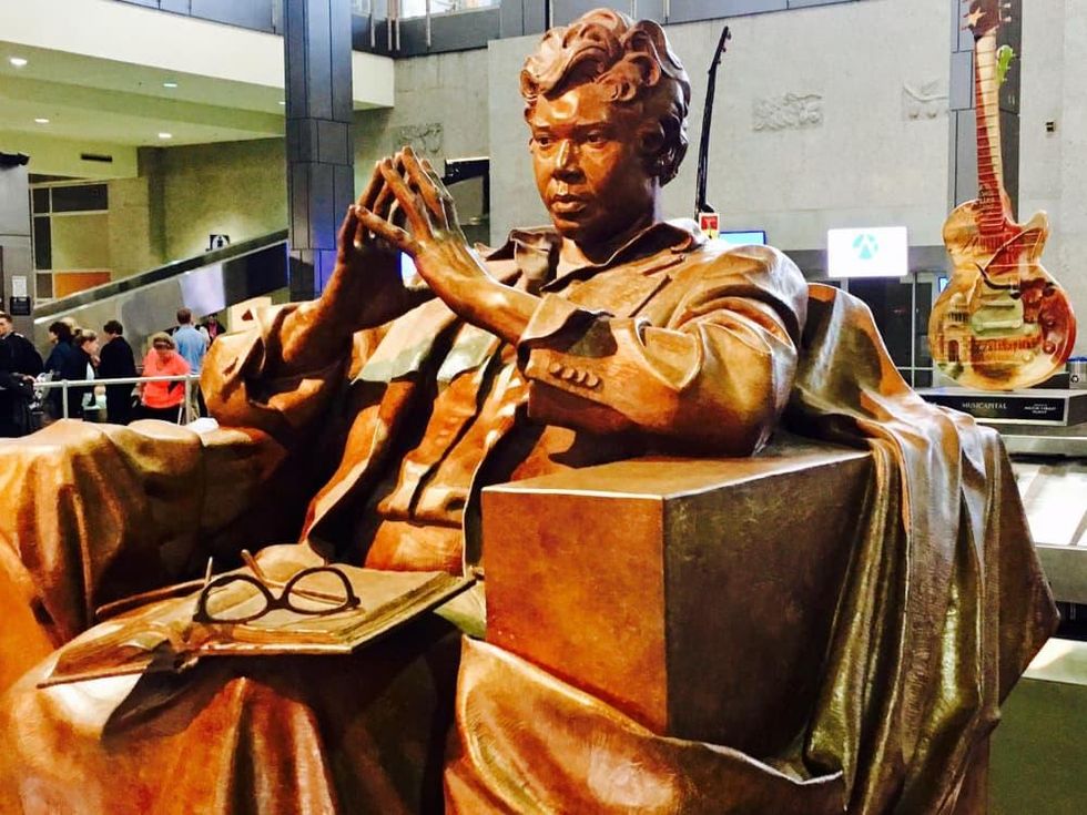 Barbara Jordan statue Austin-Bergstrom International Airport ABIA