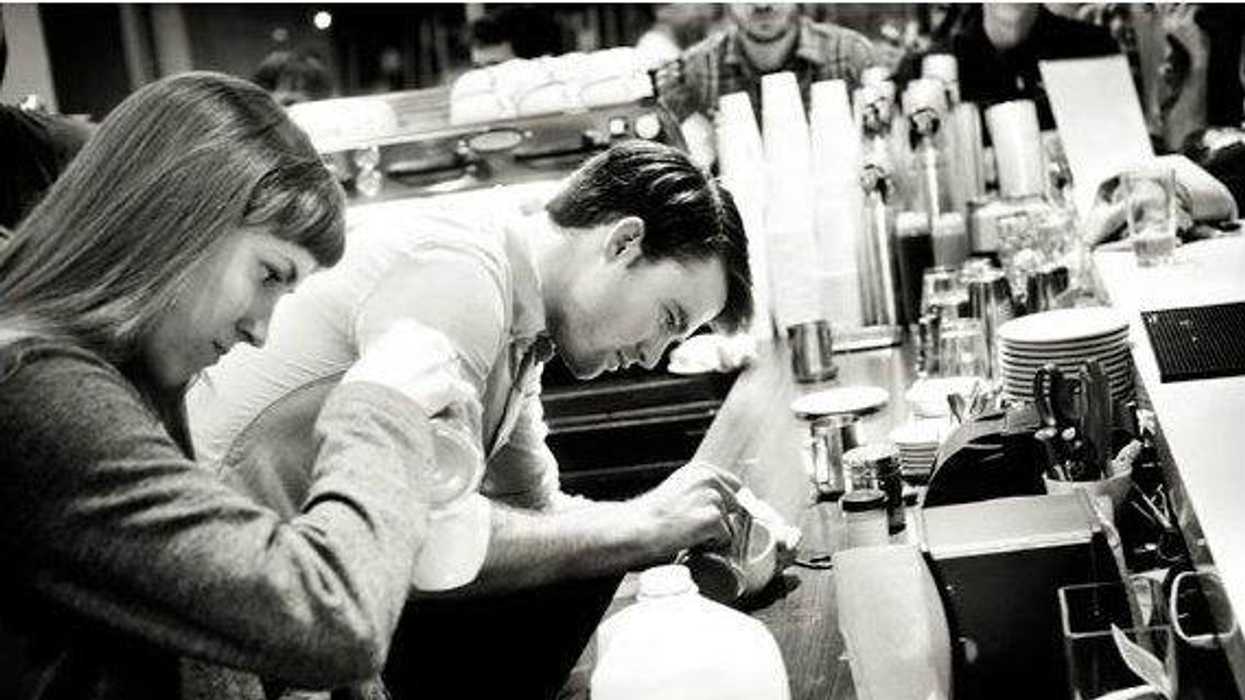 Barista battle at TNT ATX