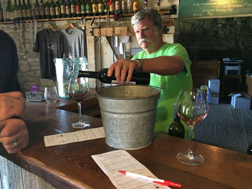 Barking Rocks Winery in Granbury