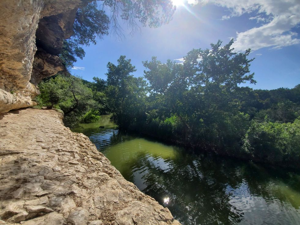 Barton Creek Greenbelt swimming