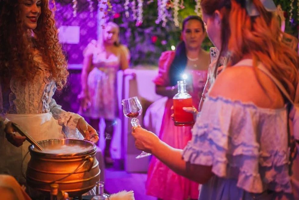 Beauty & the Beast for Wanderlust Wine Co. in Austin