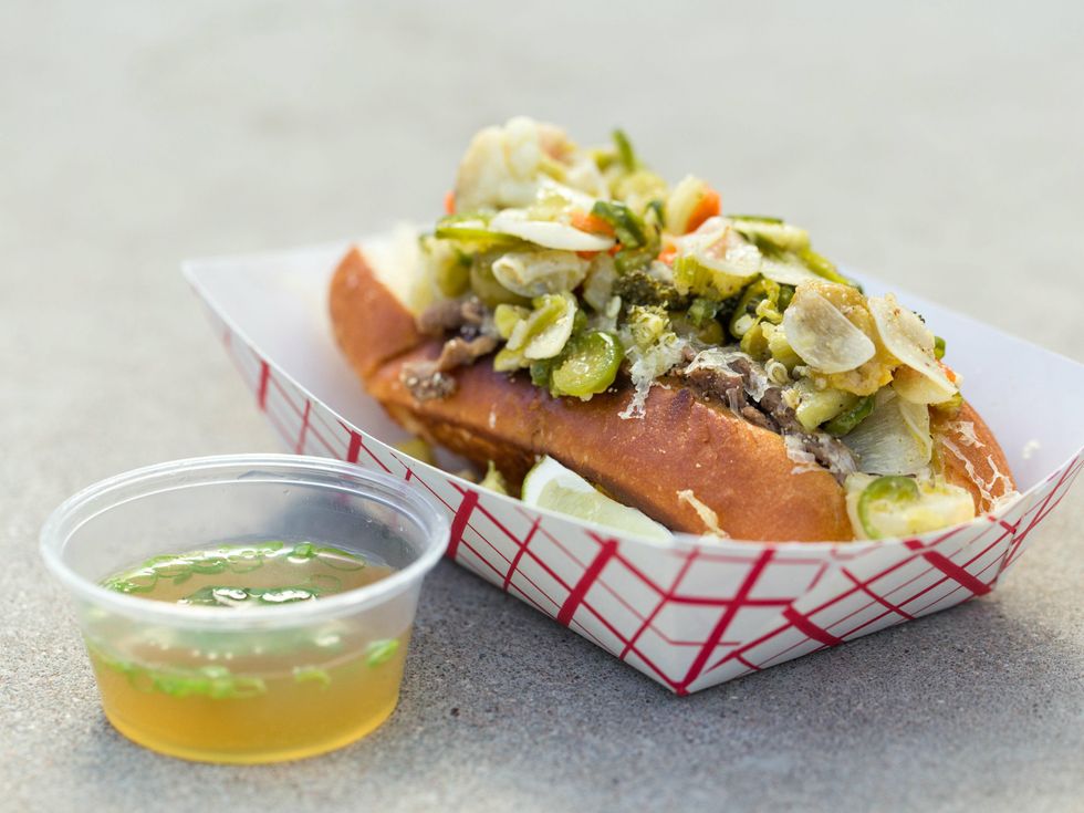 Beef Pho' Boy at East Side King at CHeer UP Charlie's