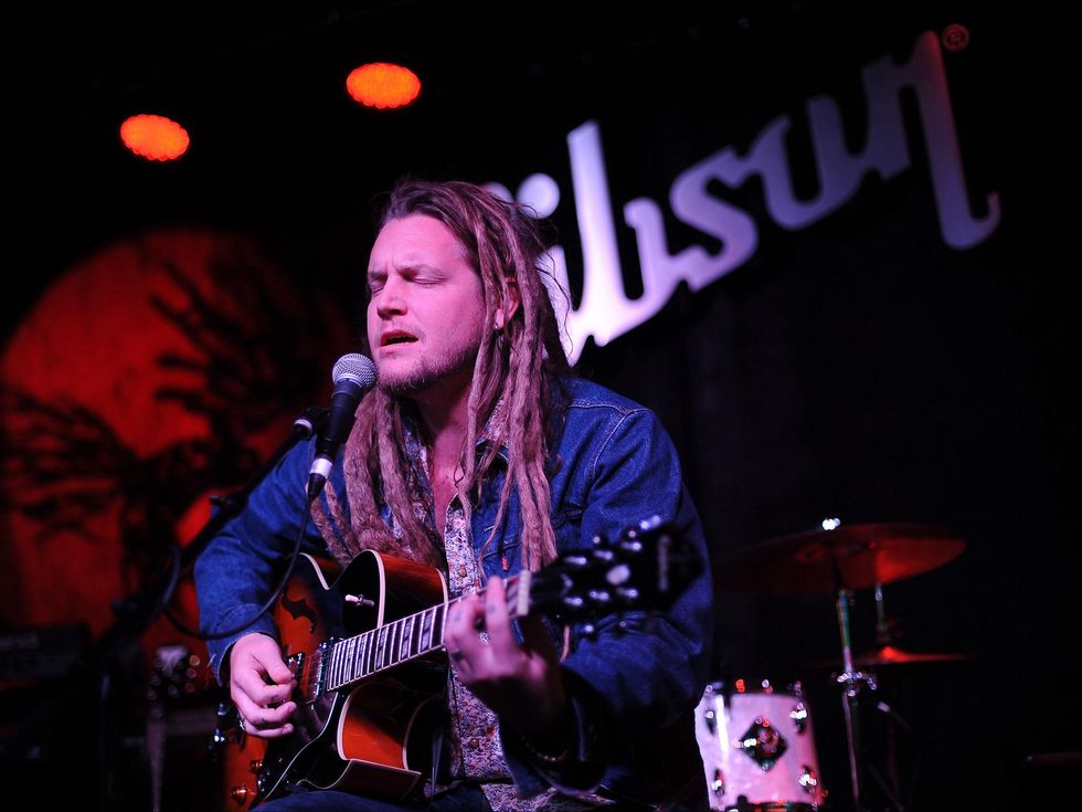 Ben Kweller at Gibson in Austin 1284