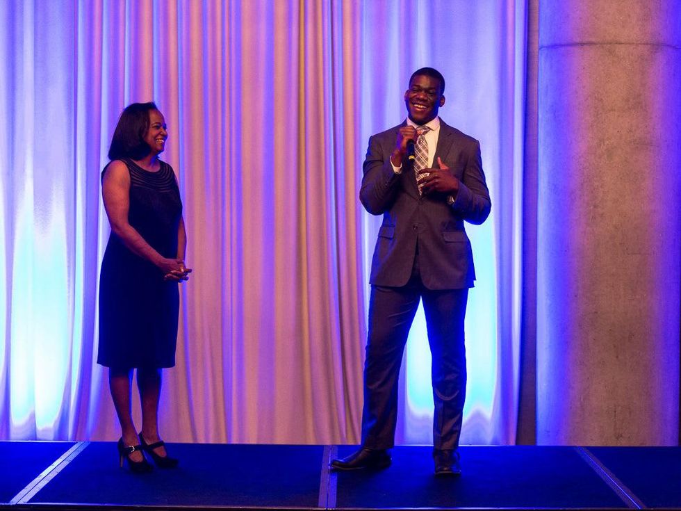 Best Party Ever Mayor Pro Tem Cole & James Nortey