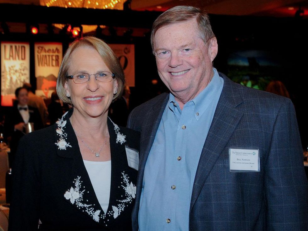 Bettye and Bill Nowlin at Nature Conservancy Luncheon