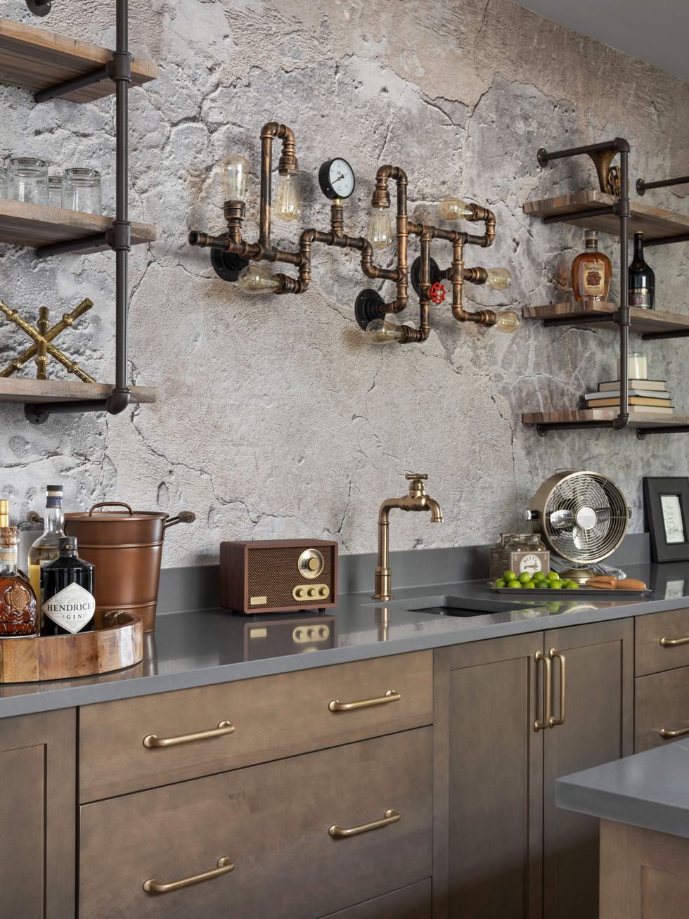 Beverage stations, Houzz 2025 summer home design trends