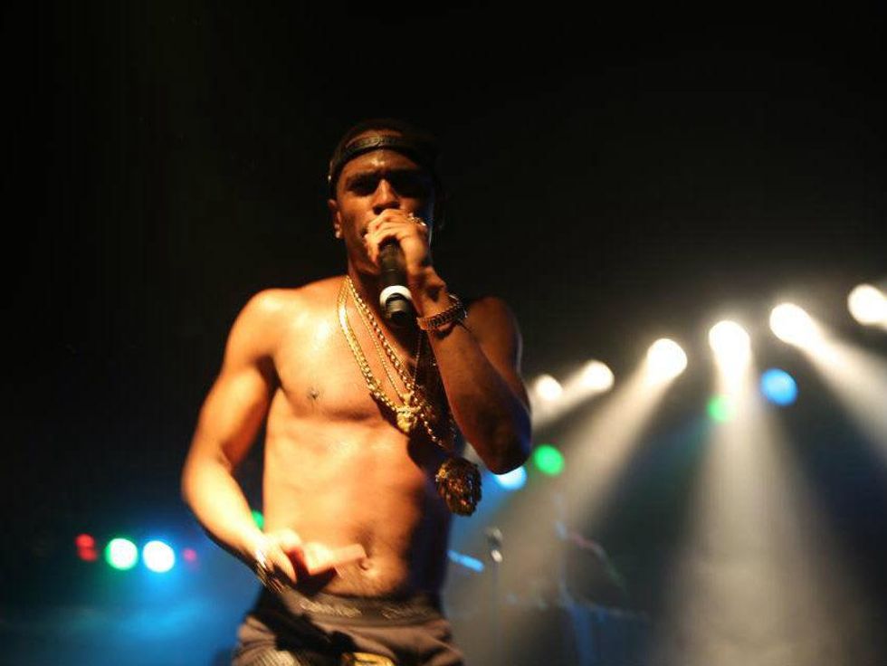 Big Sean onstage