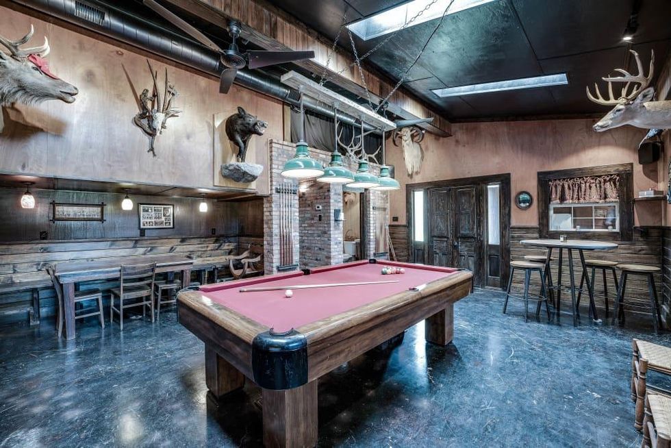 Billiards room