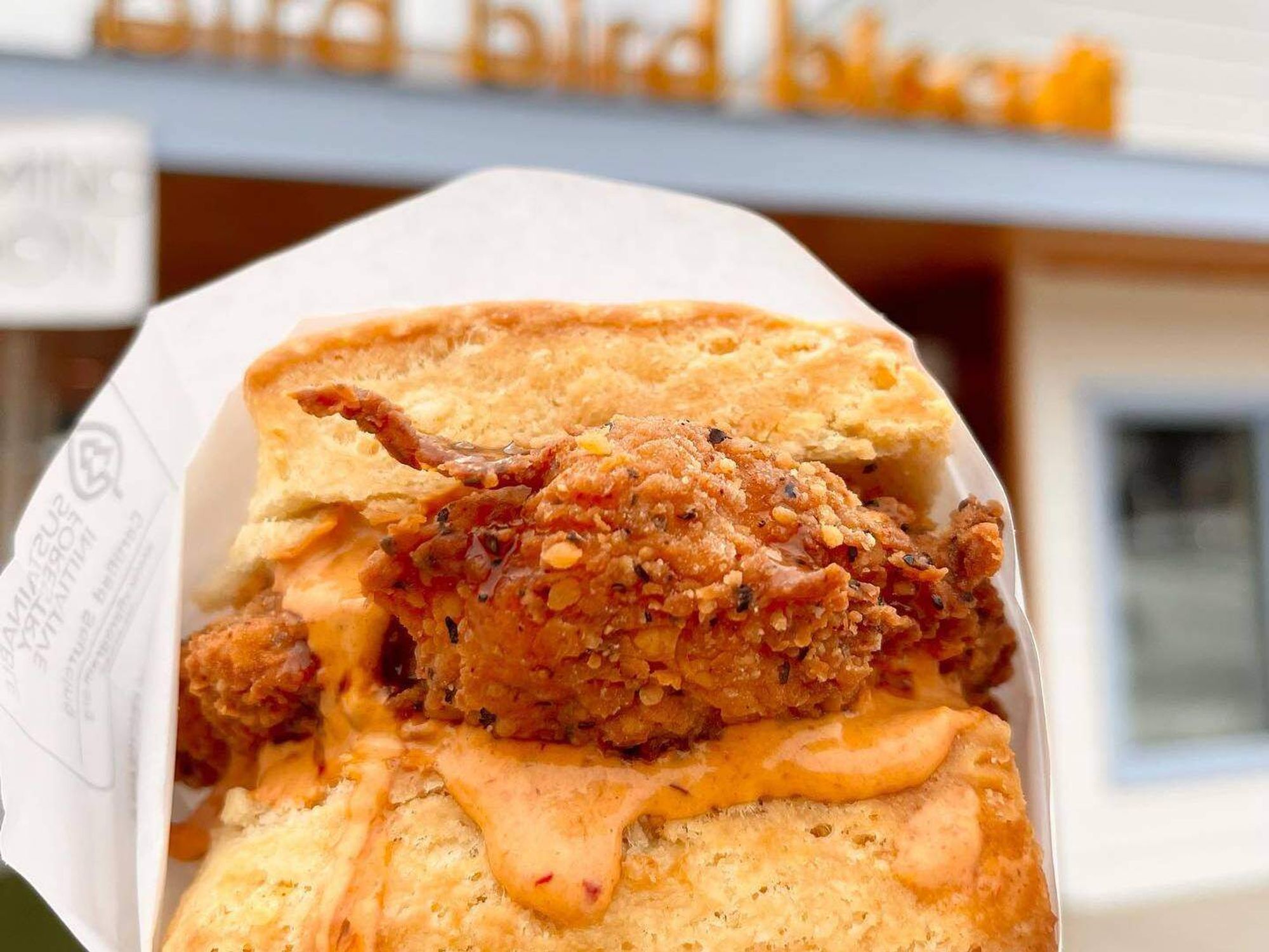 Bird Bird Biscuit sandwich