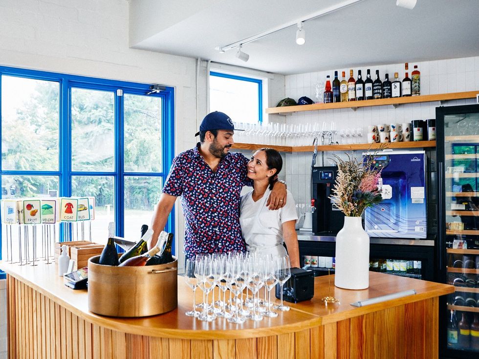 Birdie's \u200bArjav Ezekiel and chef Tracy Malechek-Ezekiel