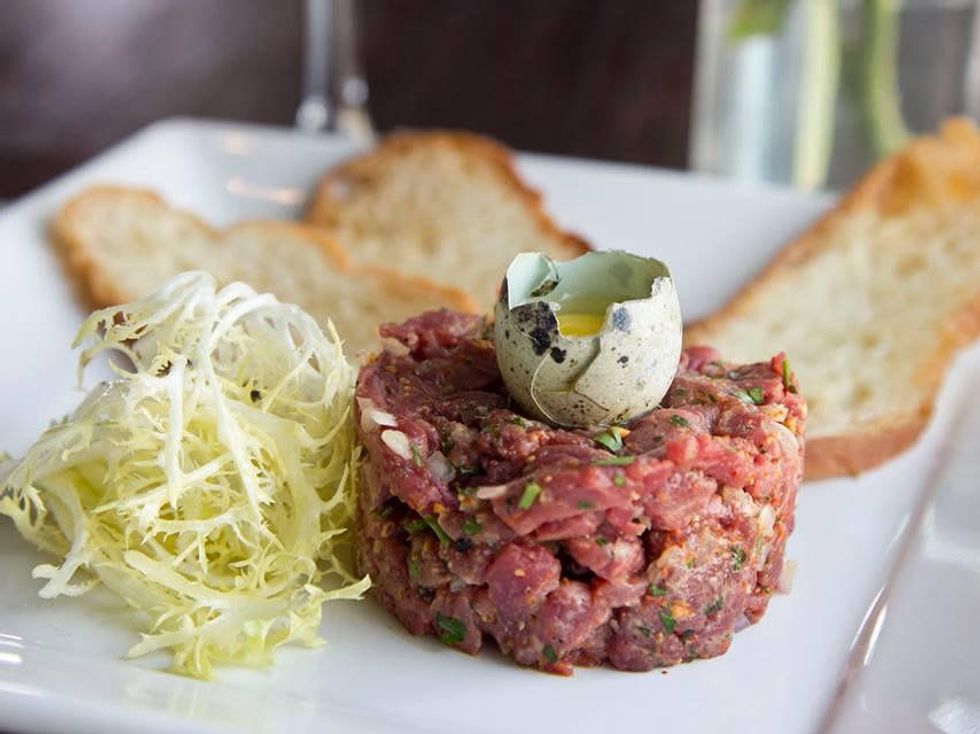 Blackbird and Henry smoked salmon rillette appetizer Austin restaurant