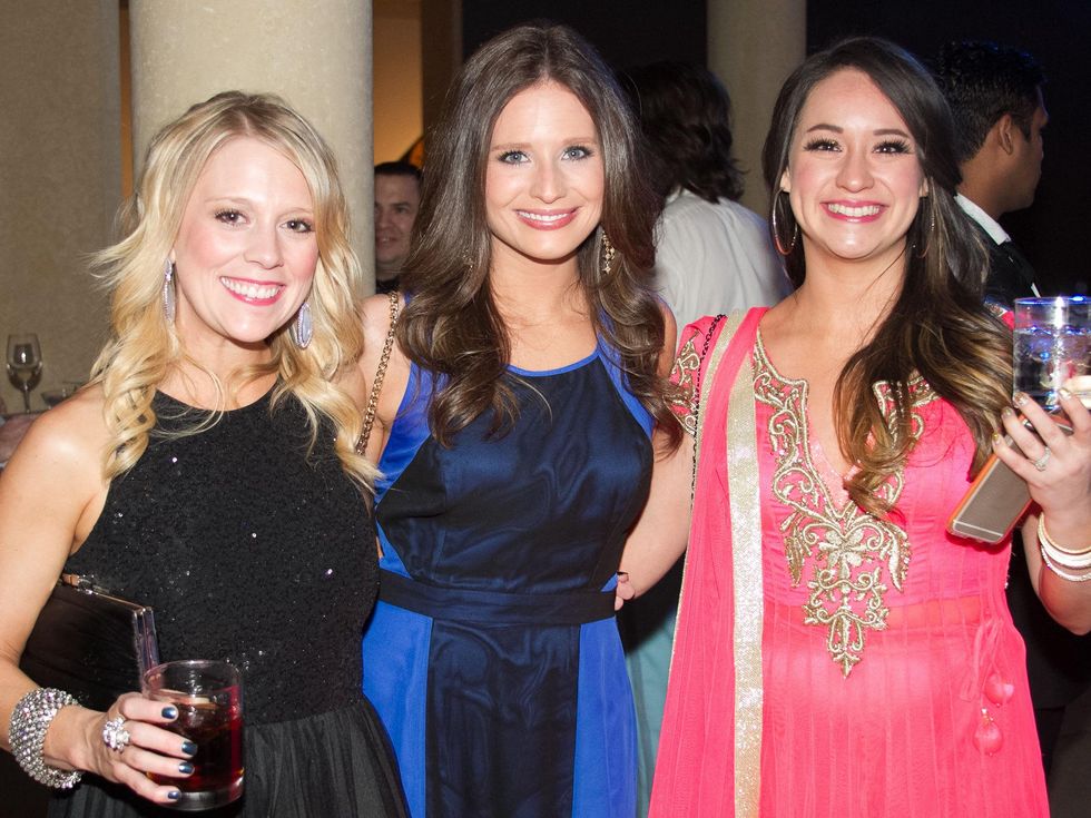 Blanton Art Museum Art on the Edge After Party 2015 Erin Gouldie Katie Burcaaga Lauren Polaka