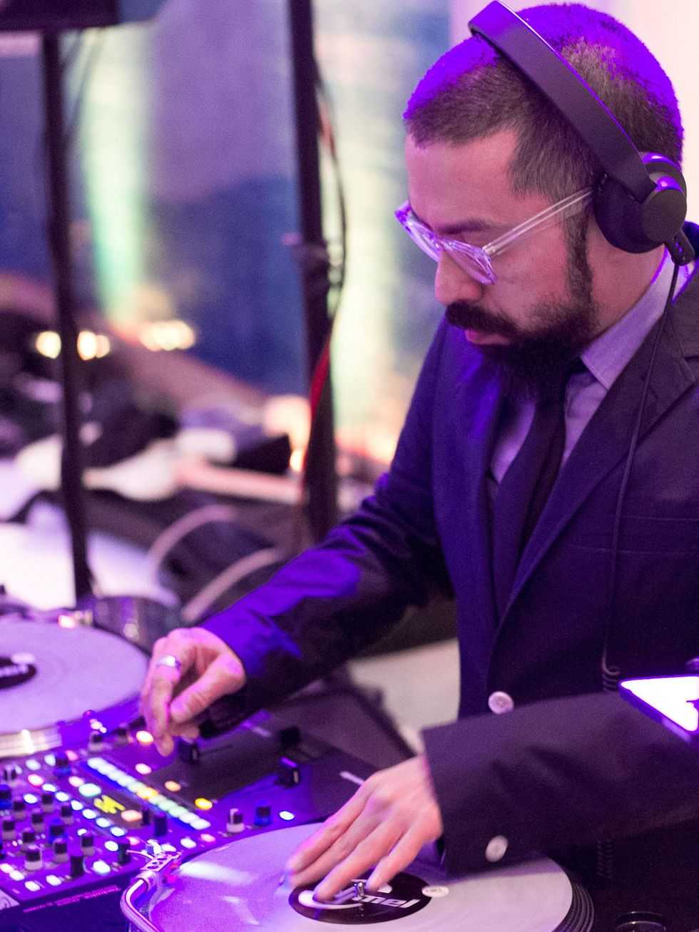 Blanton Art Museum Off The Wall Gala 2015 DJ Mel