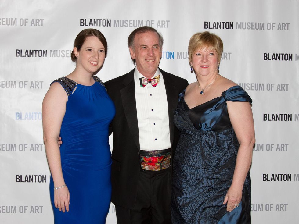Blanton Art Museum Off The Wall Gala 2015 Jack Blanton Leslie Blanton