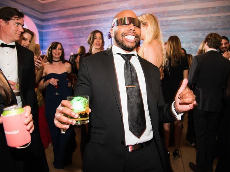 Blanton Museum Art on the Edge gala February 2016 dancing dance music dancer