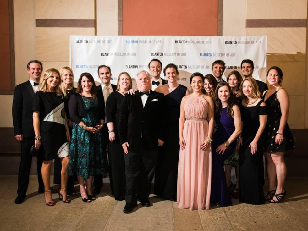 Blanton Museum Art on the Edge gala February 2016 host committee members