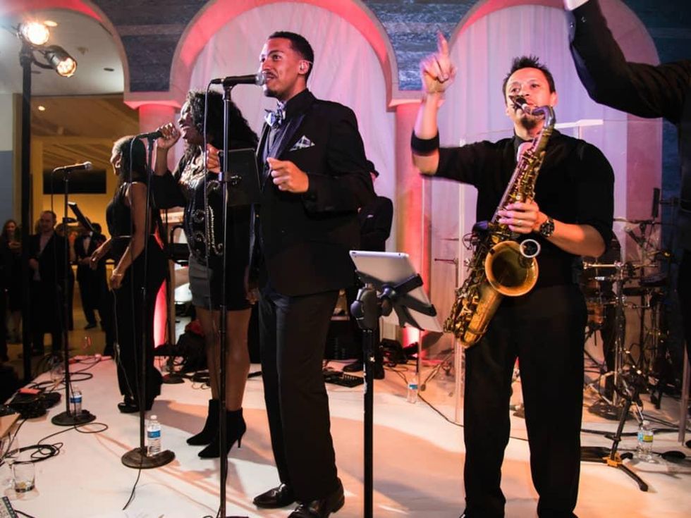 Blanton Museum Art on the Edge gala February 2016 Memphis Train Revue