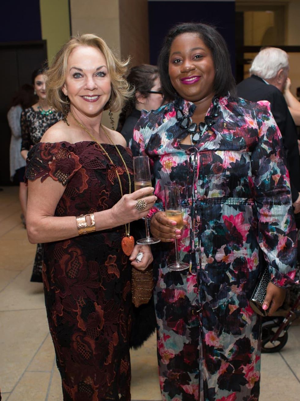Blanton Museum of Art Gala 2017 Gay Gaddis Ruth Ajayi