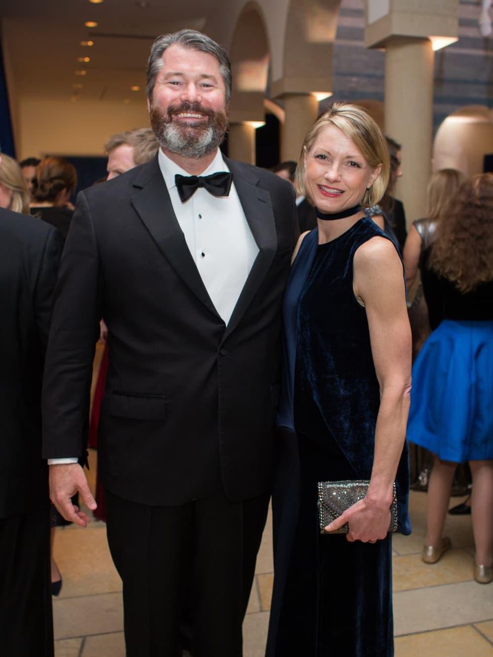 Blanton Museum of Art Gala 2017 Patrick Wade Bridget Wade