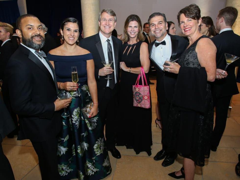 Blanton Museum of Art Gala 2017 Trevor Brown Marice Brown Mark Mai Mary Clay Greg Clay Kate Mai