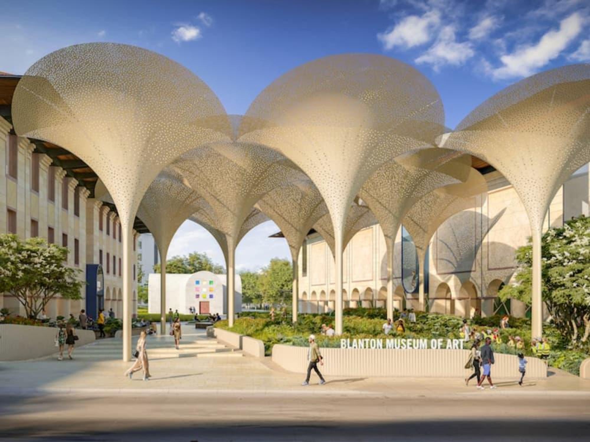 Blanton Museum of Art new grounds