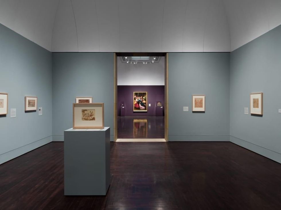 Blanton Museum of Art Paper Vault gallery installation 2017