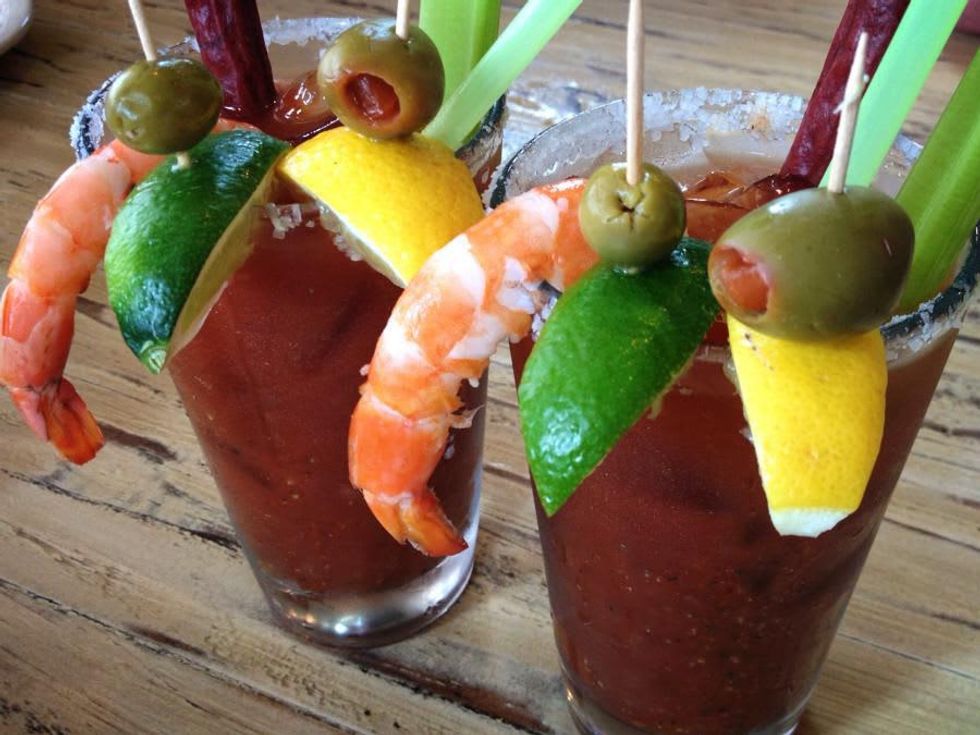 Bloody Mary from Seafood and Spaghetti Works Port Aransas