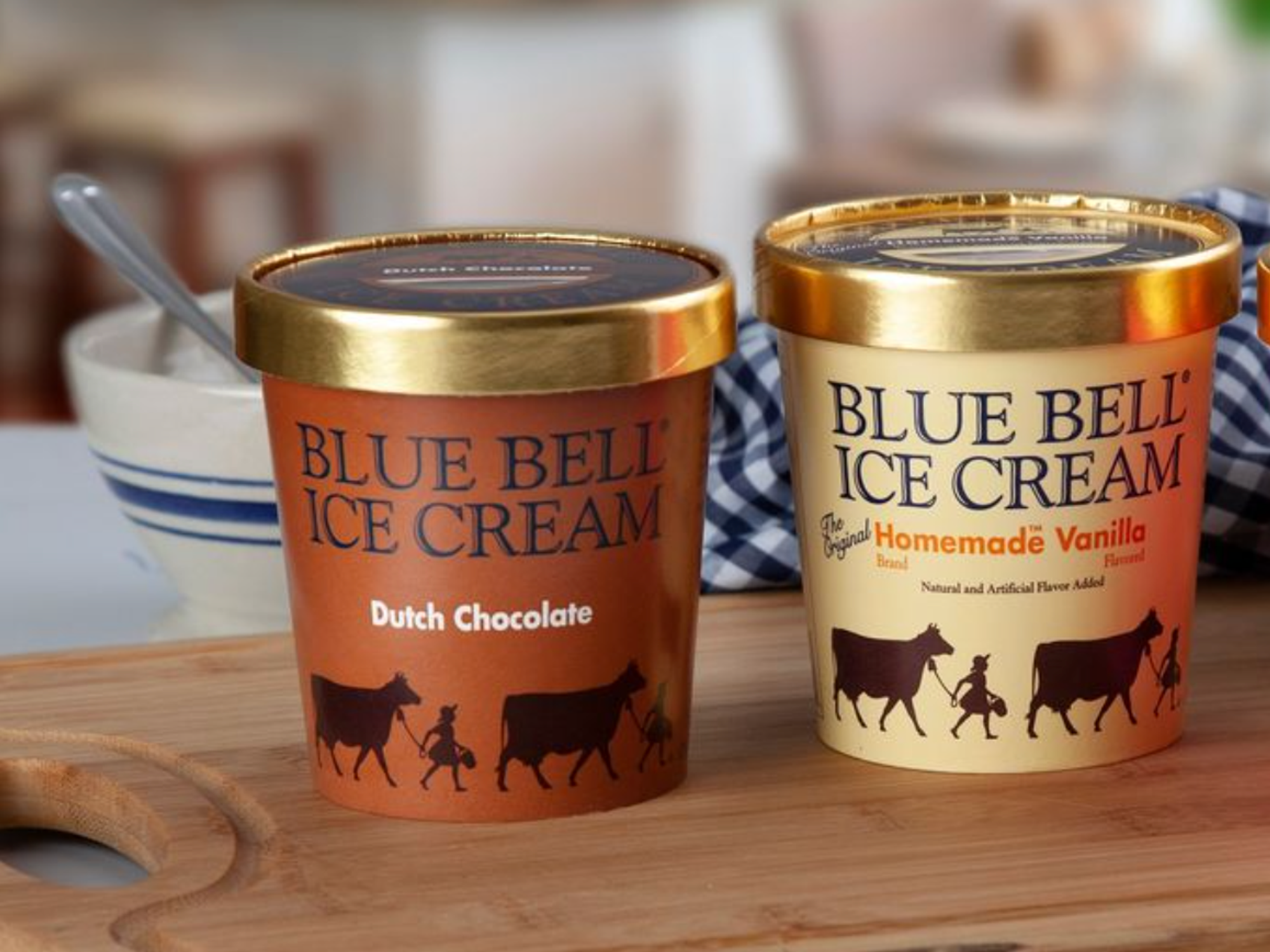 Blue Bell Creameries ice creams