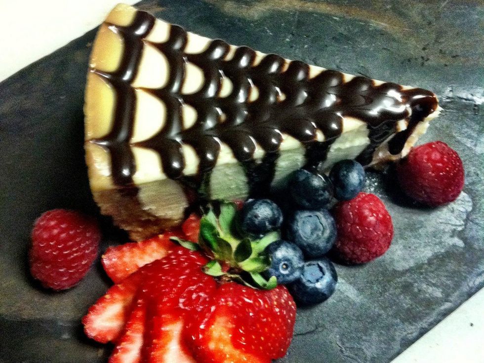 Blue Dahlia Cheesecake