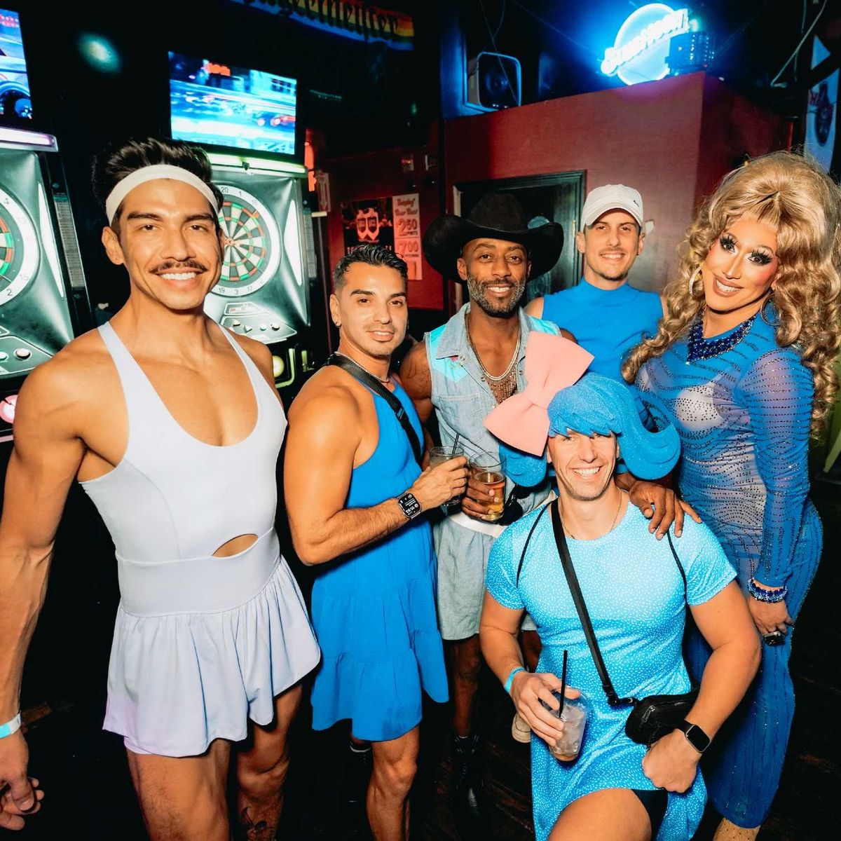 blue dress bar crawl The 5th Annual Blue Dress Bar Crawl is on its way to San Antonio November 15th! Dress in your fiercest blue and crawl for a cause! Join host Gina Anthony Crawford and