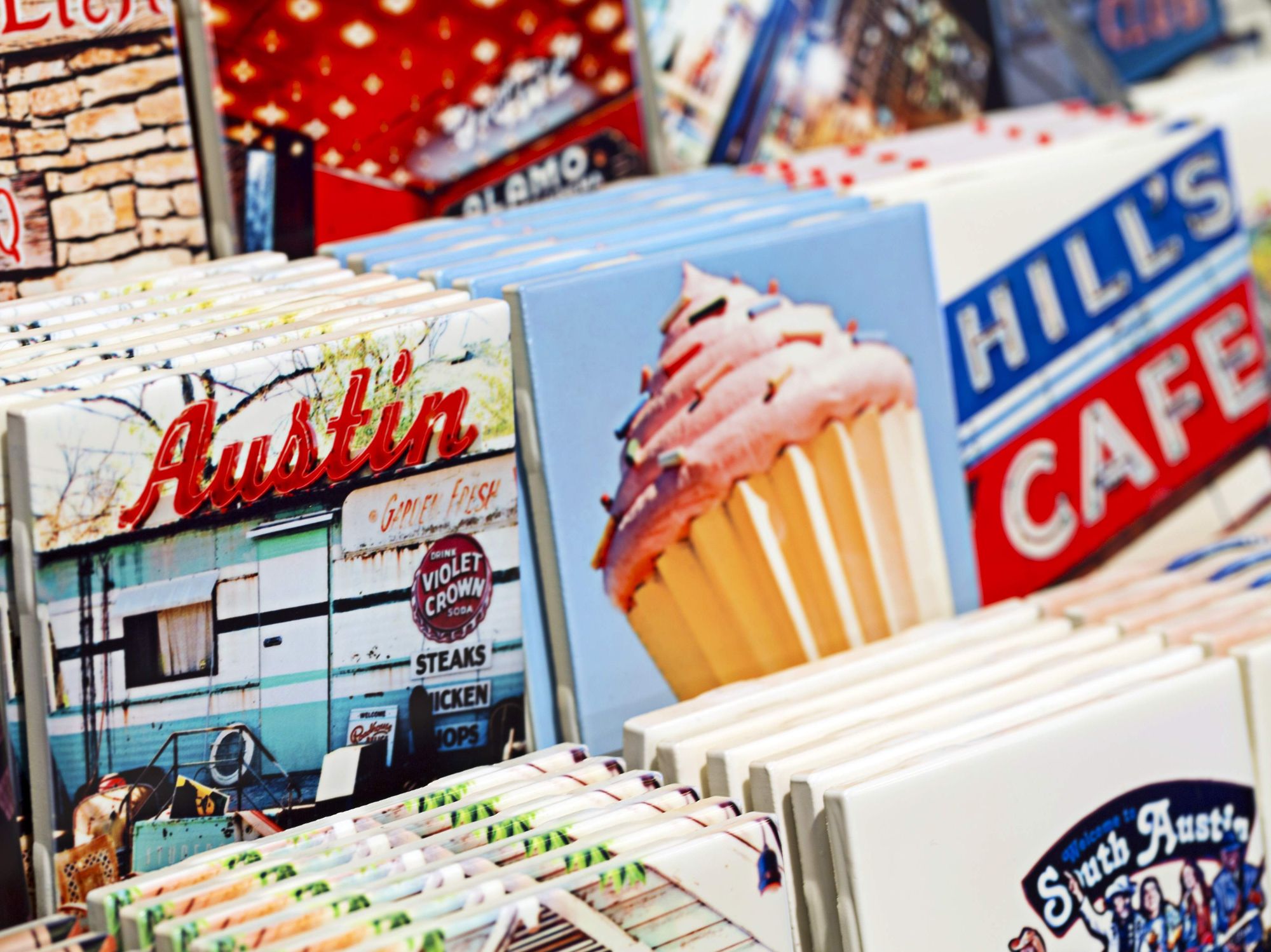 Blue Genie Art Bazaar coasters