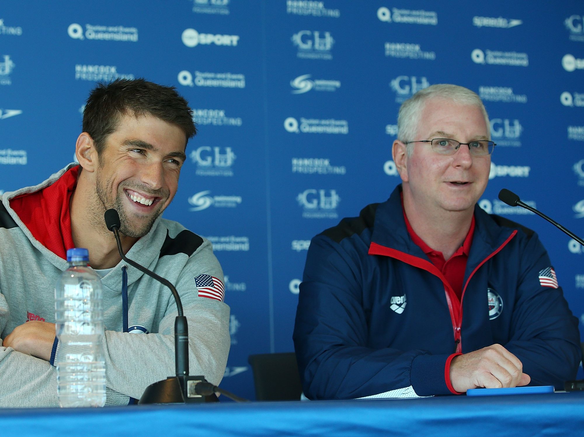 Bob Bowman and Michael Phelps