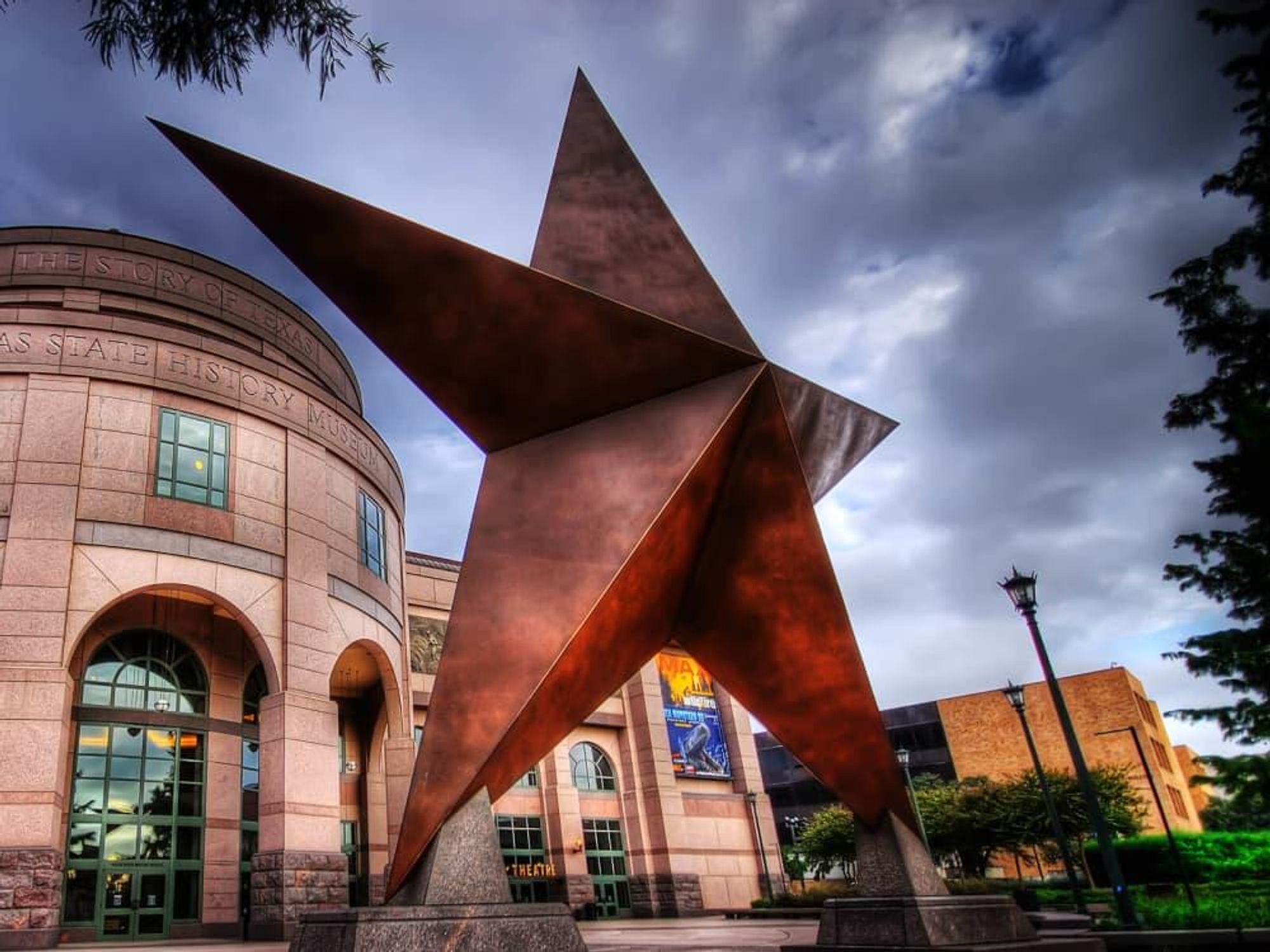 Bob Bullock museum, Texas star, Texas State History Museum