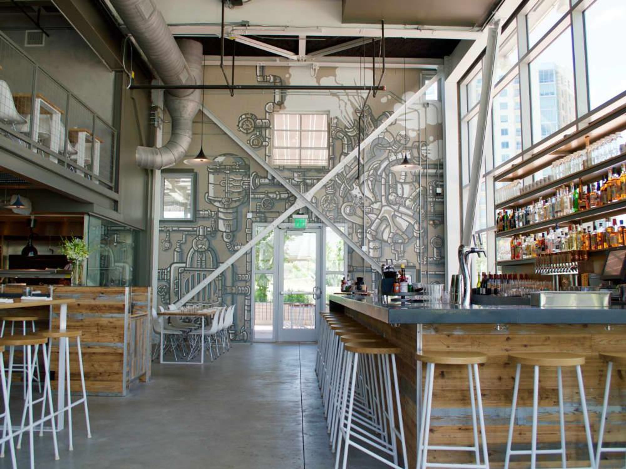 Boiler Nine interior