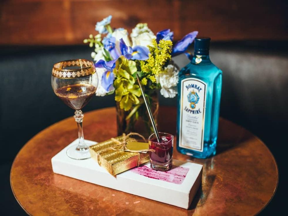 Bombay Sapphire Most Imaginative Bartender Van Gogh cocktail