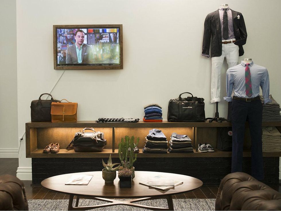 Bonobos Austin store interior