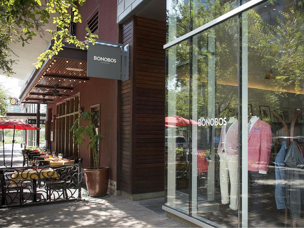 Bonobos Austin storefront